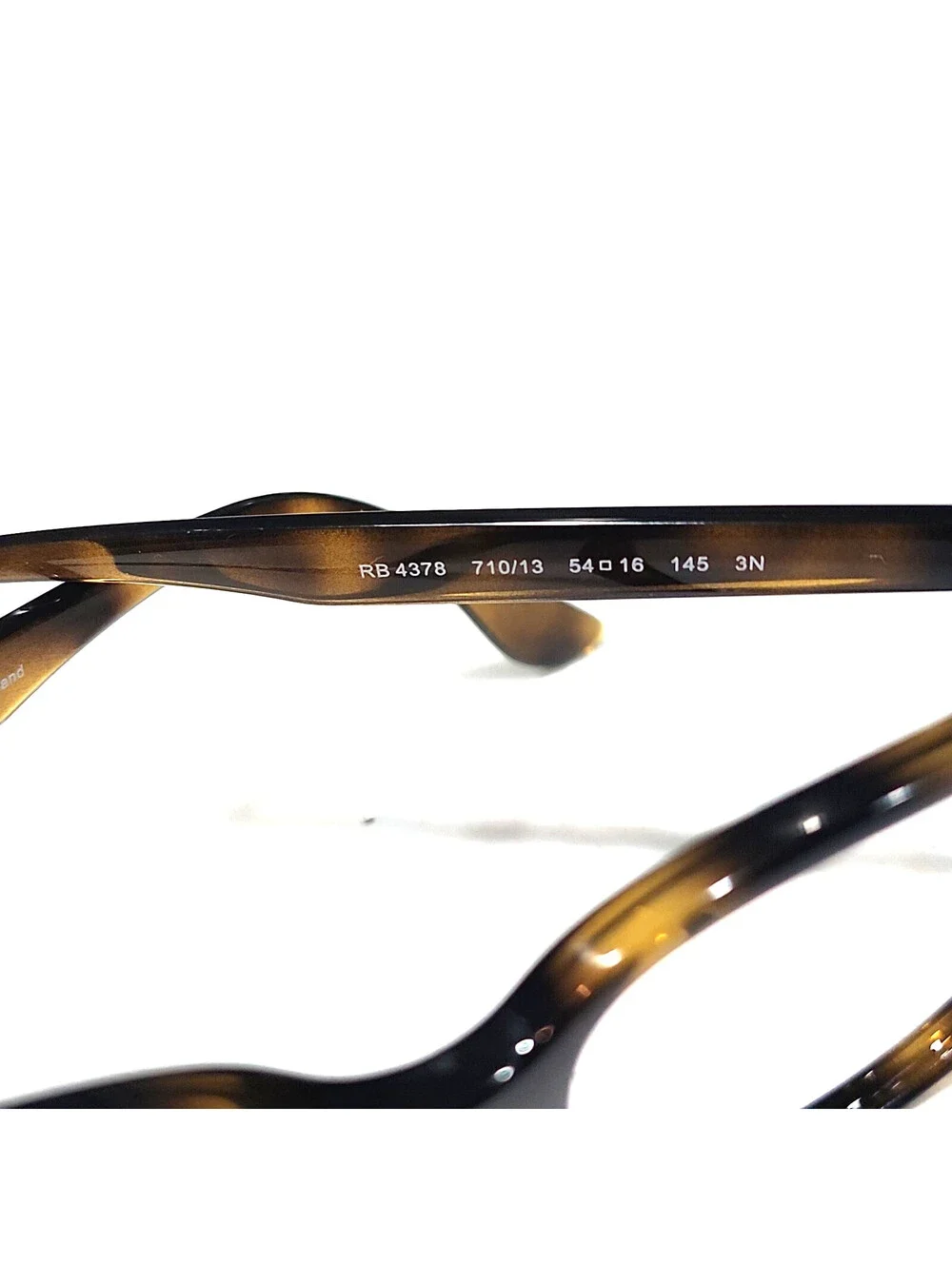 Ray Ban RB4378 710/33 Havana Oval Sunglasses Frame 54-16 145